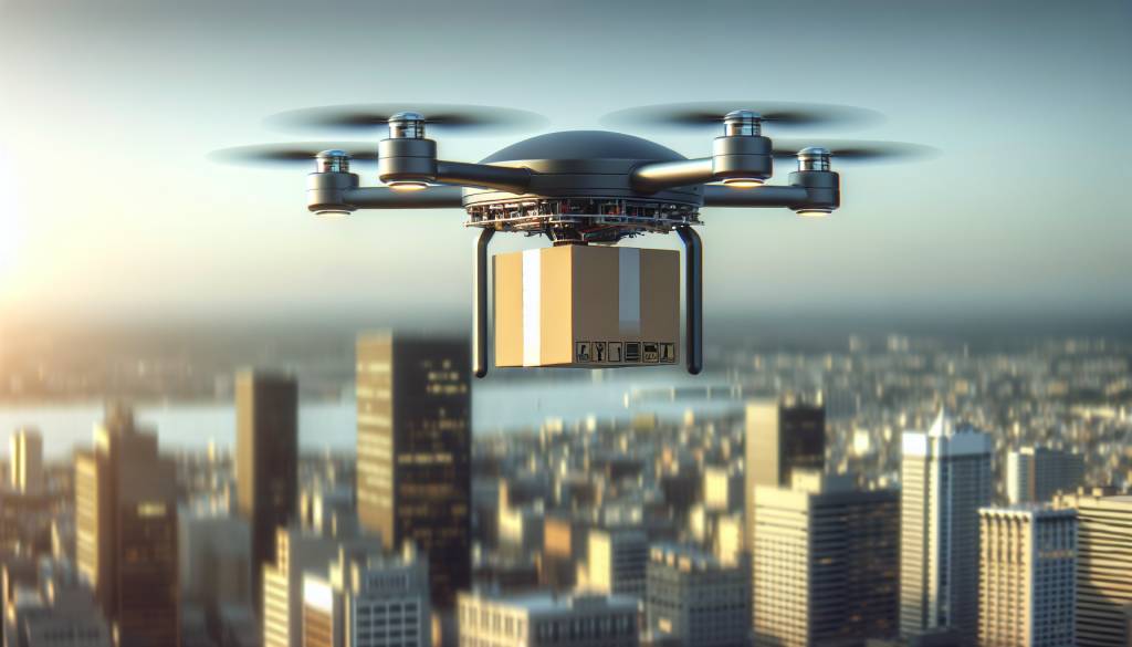 Drone de livraison, ce n'est plus de la science fiction mais une réalité